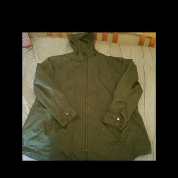 Kenneth Cole Reaction Jackets & Blazers - Woman’s xxl 2xl Kenneth Cole Utility Jacket Green